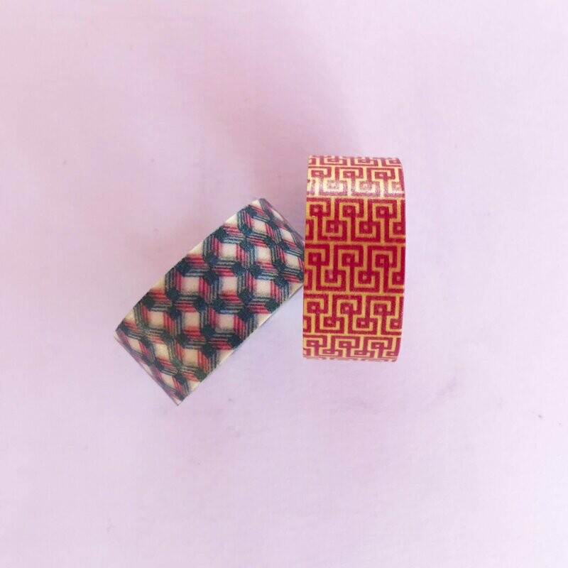 2 rollos washi tape