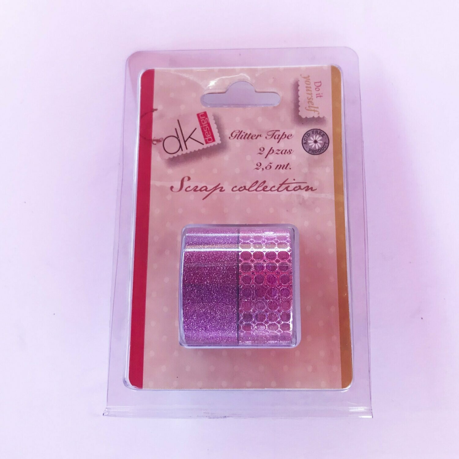 2 Rollos washi tape metalizado