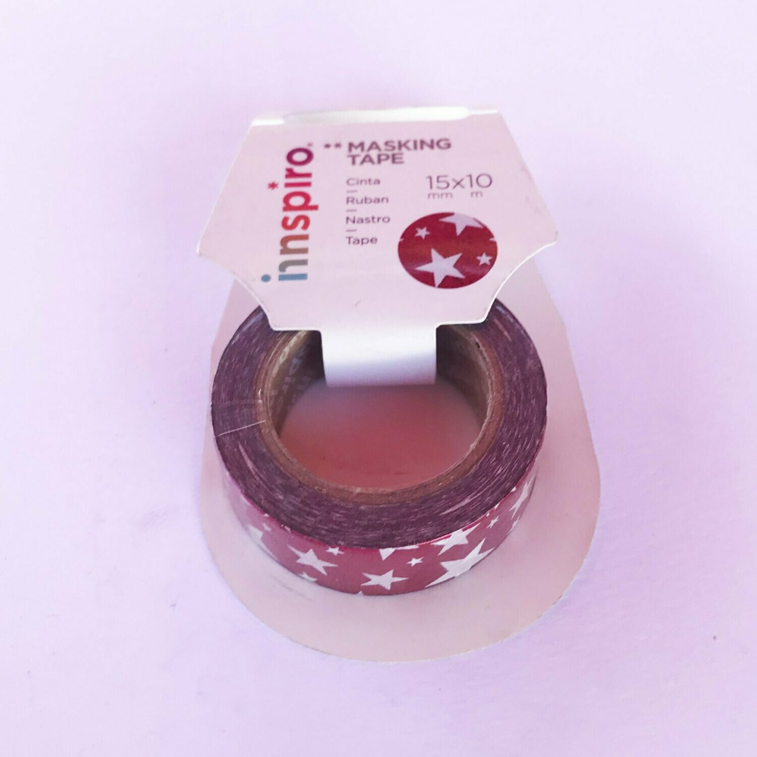 Rollo washi tape metalizado