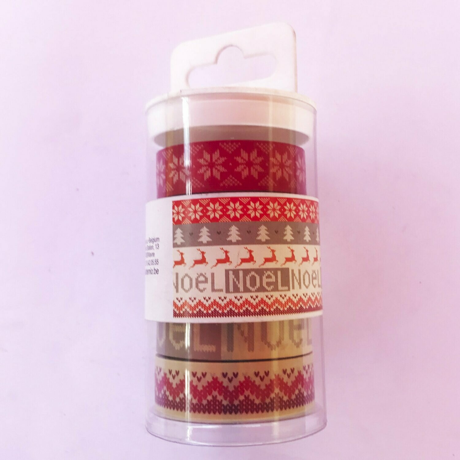 5 Rollos washi tape