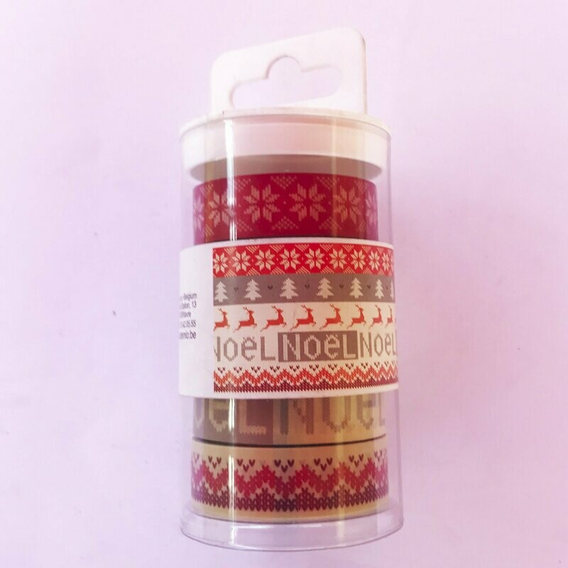 5 Rollos washi tape