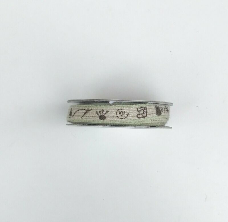 Cinta costura verde