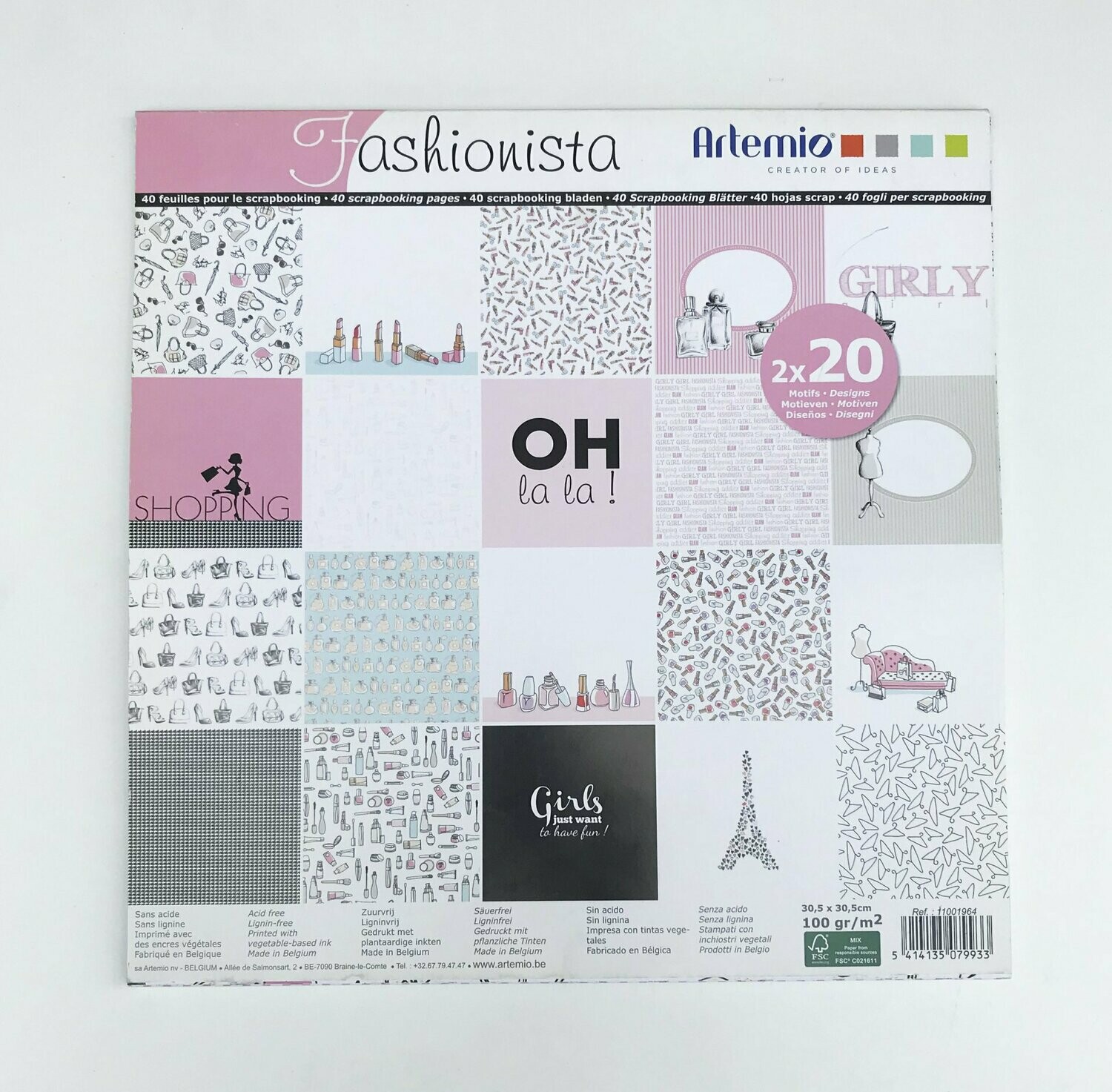 Colección papeles Fashionista