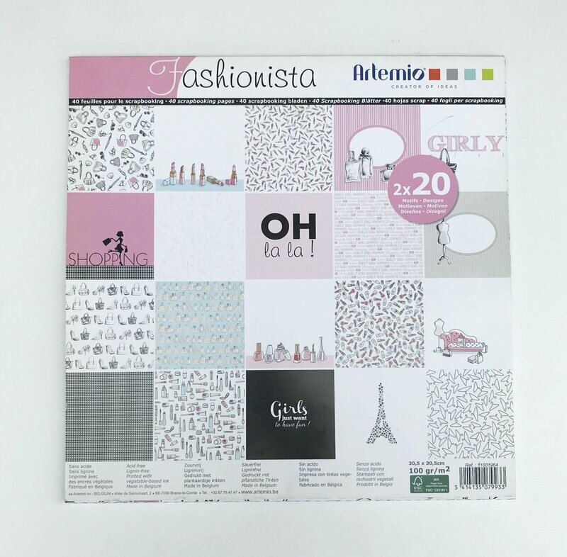 Colección papeles Fashionista