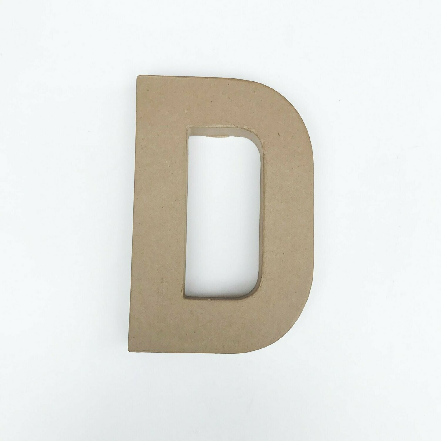 D Letra papel maché