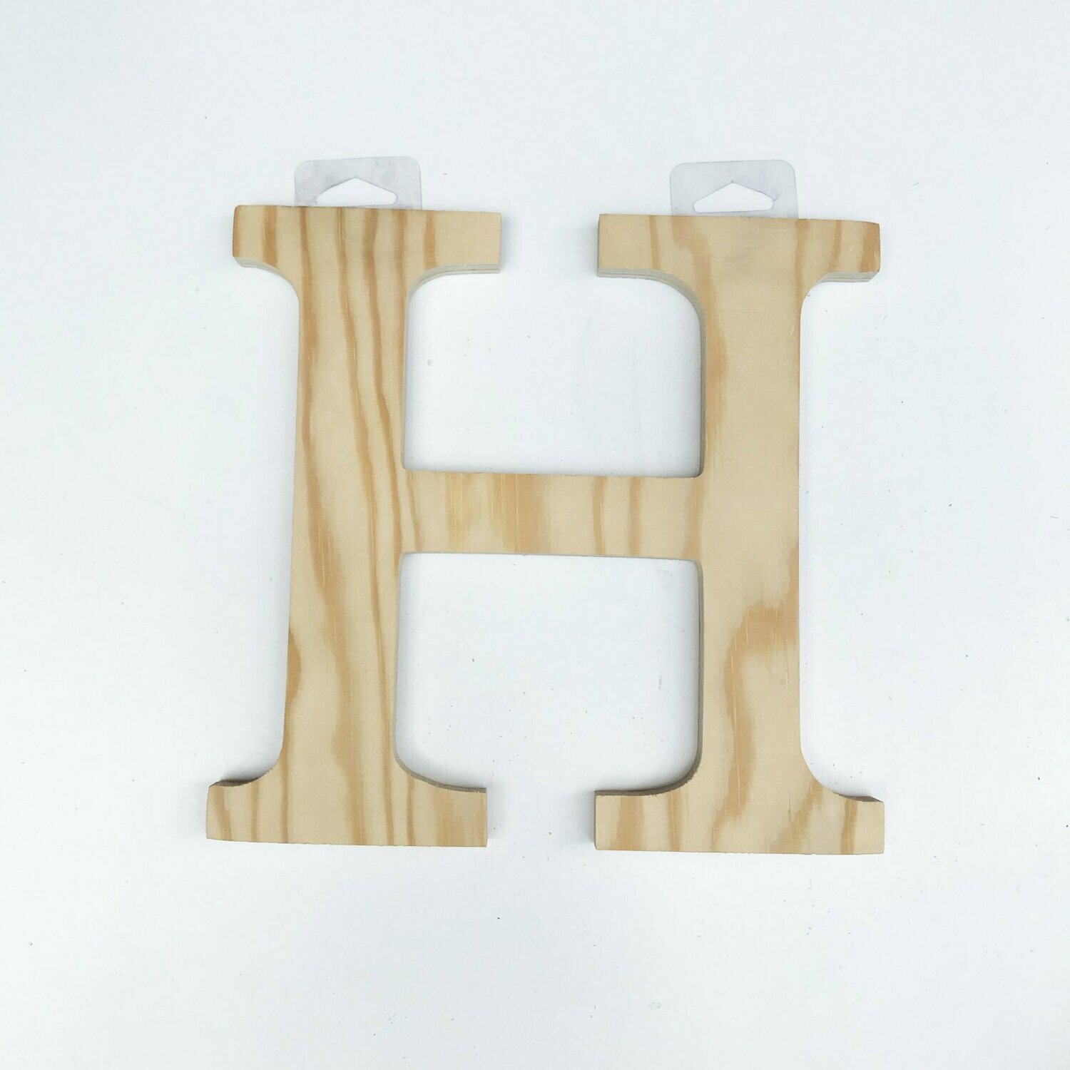 H de madera