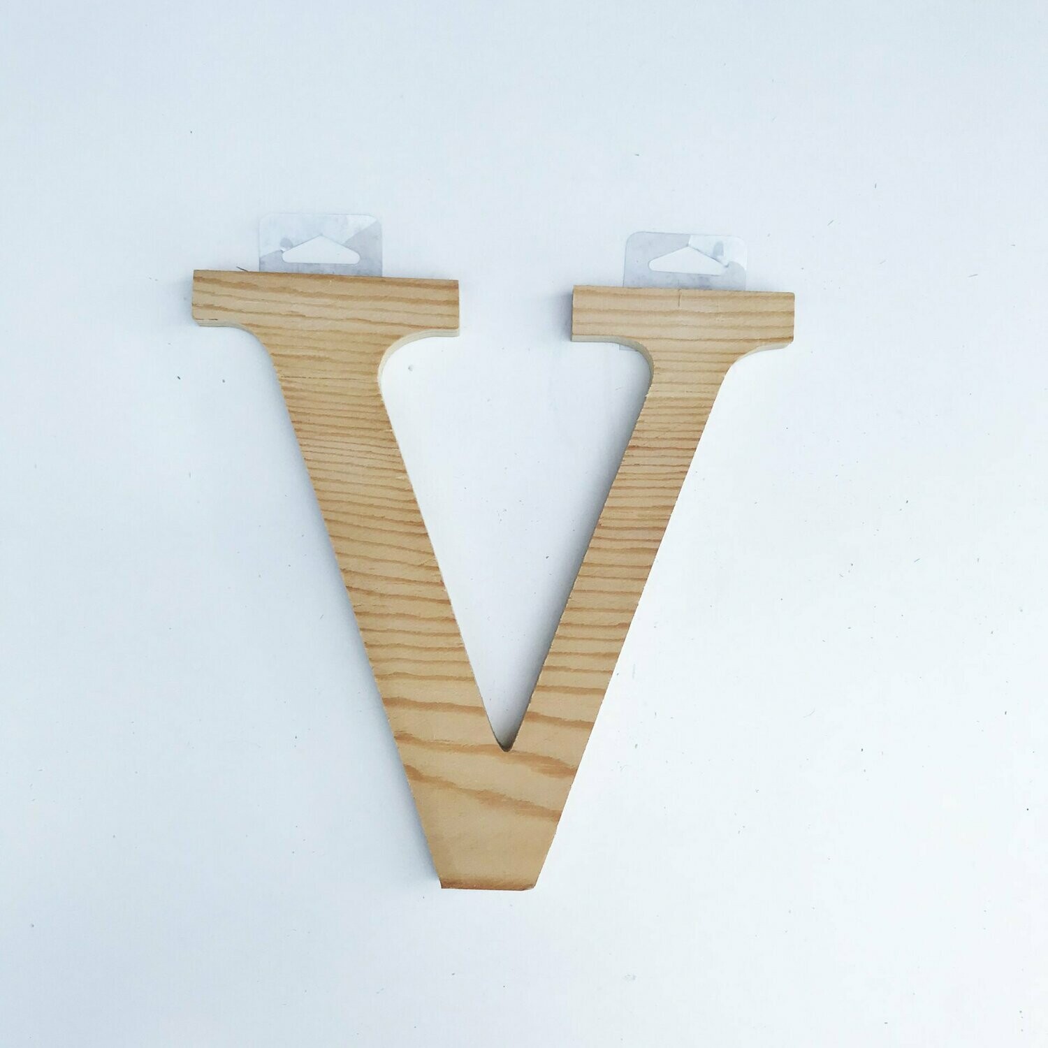 V de madera