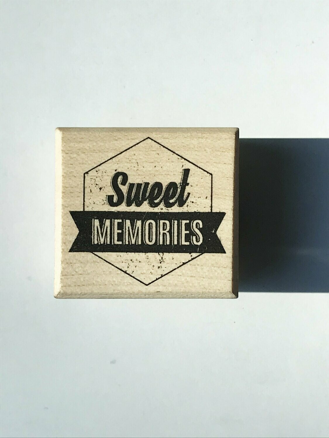 Sello madera "Memories"