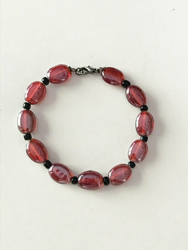 Pulsera bolas cristal