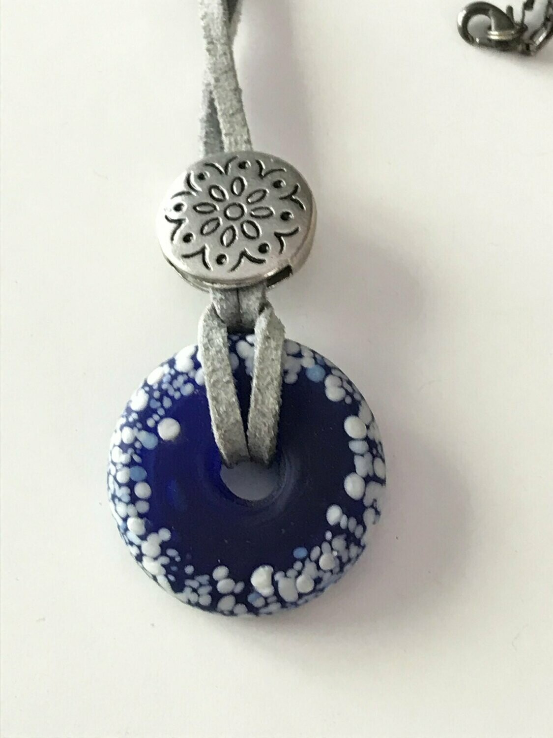 Gargantilla anillo cristal