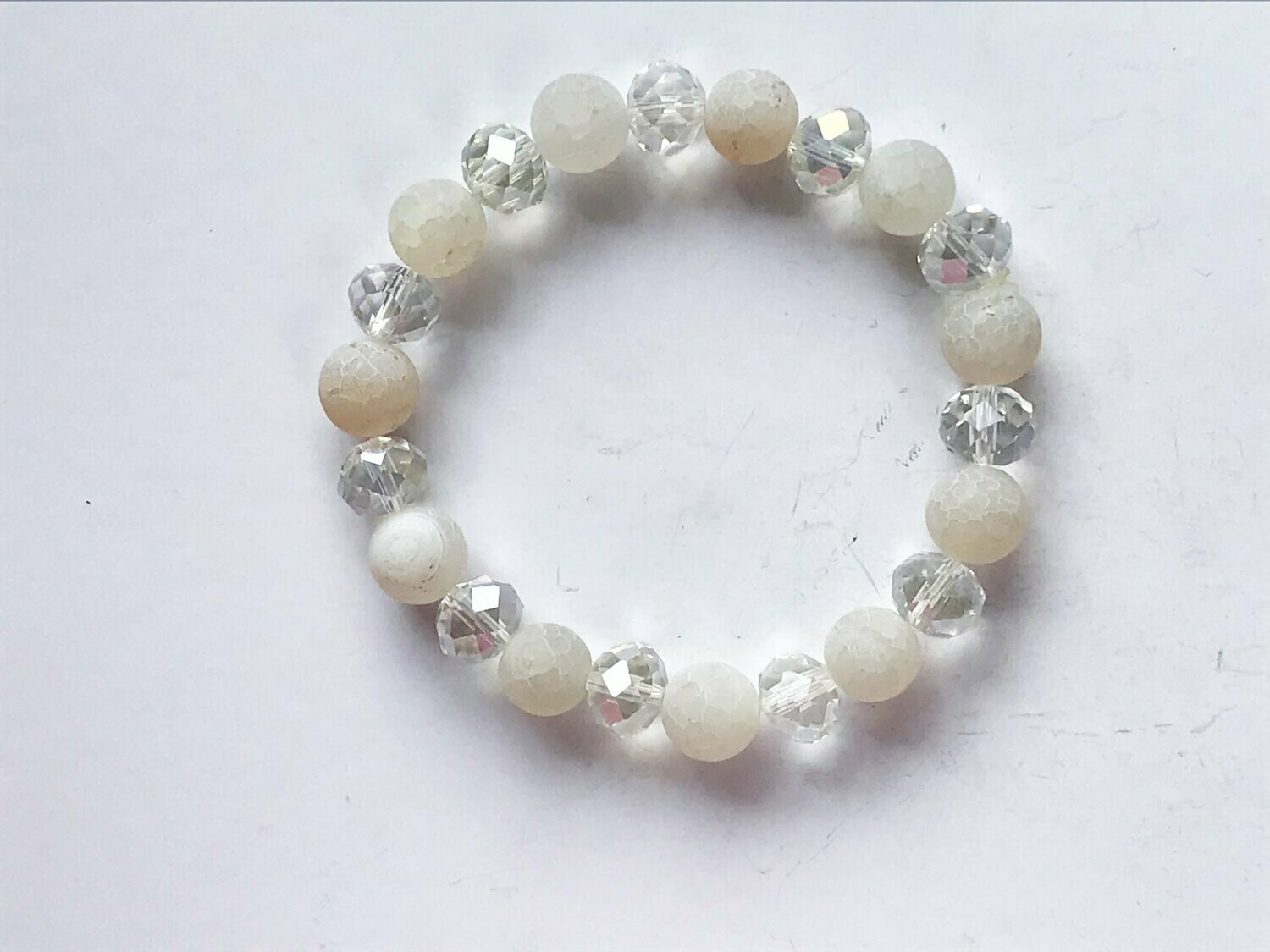 Pulsera bolas cristal