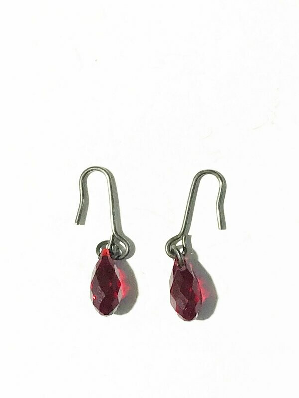 Pendientes de cristal
