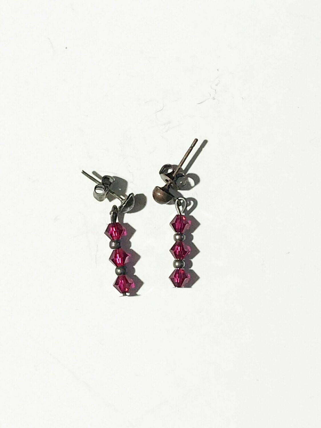 Pendientes de cristal