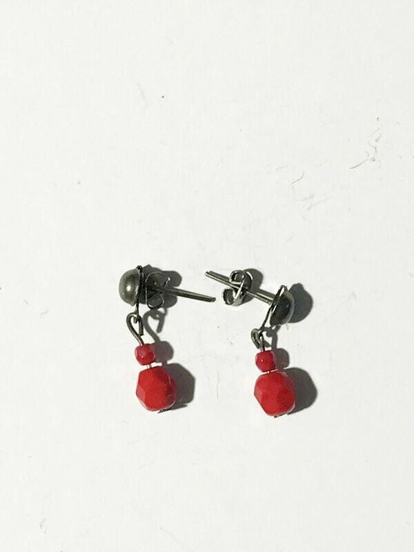 Pendientes de cristal