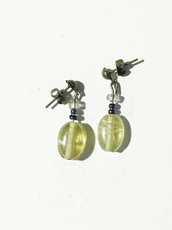 Pendientes cristal Ívori
