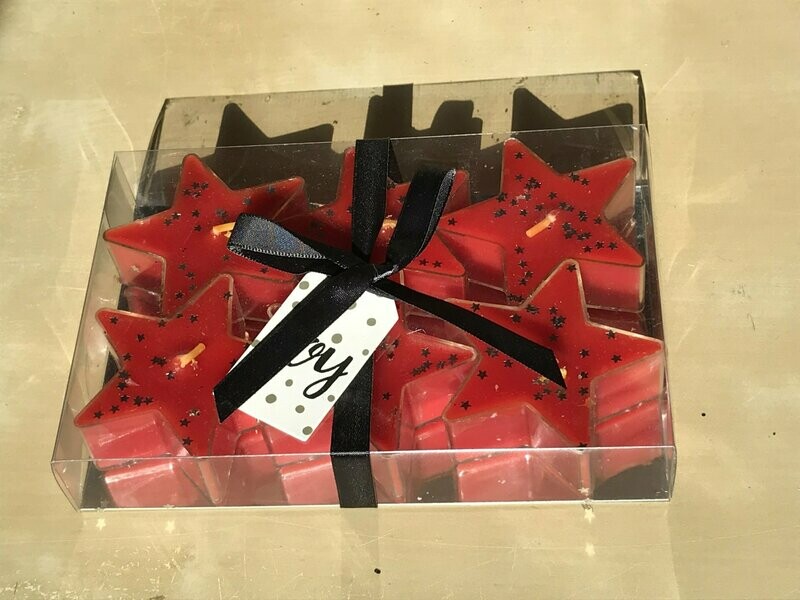 6 velas estrellas