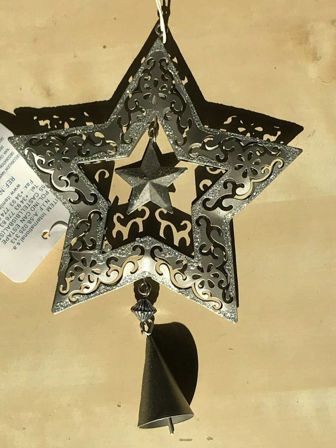 Colgante plateado