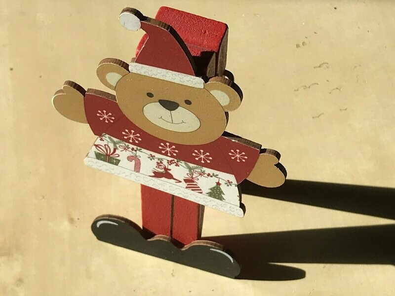 Pinza grande madera