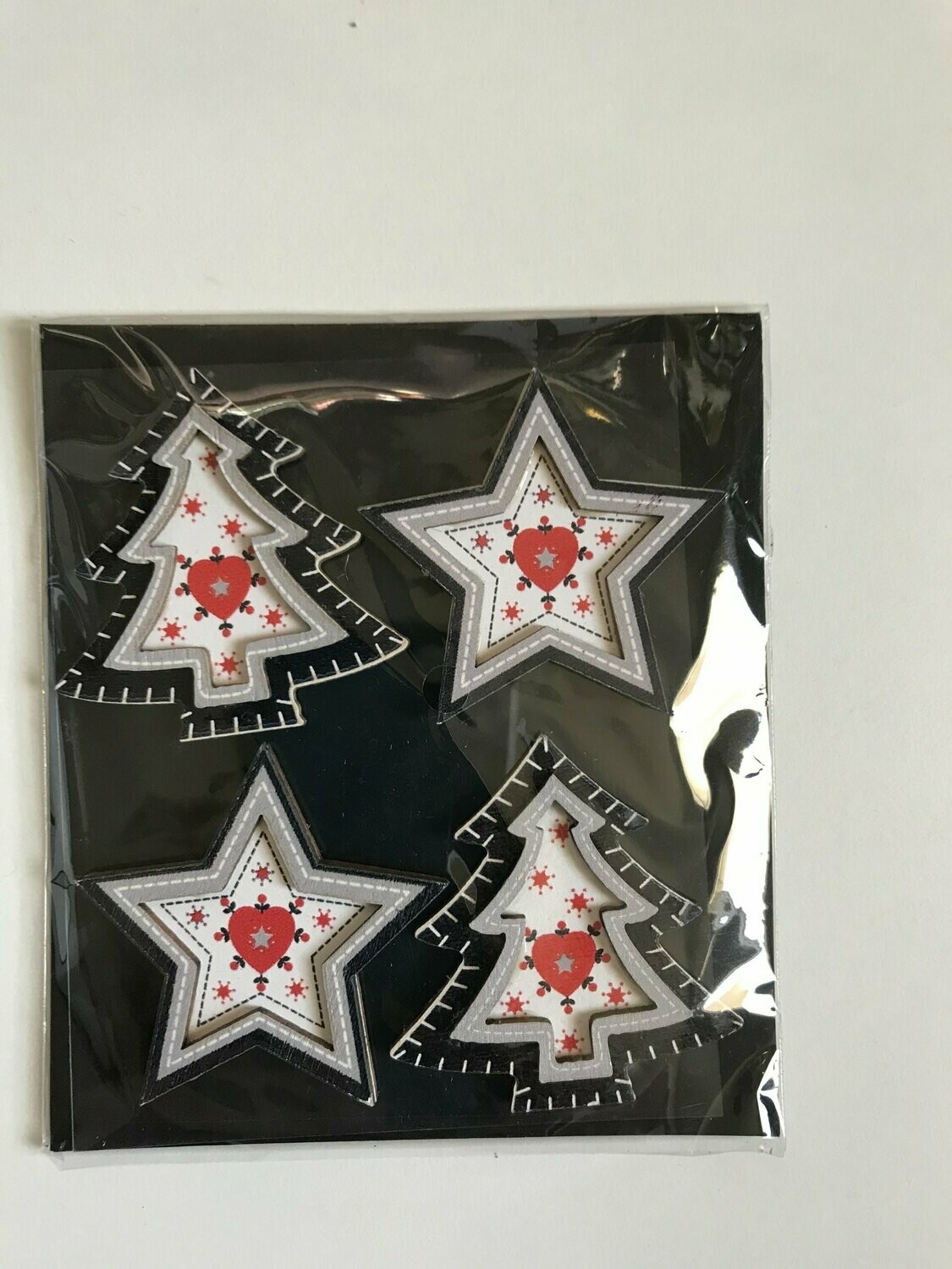 Stikers de madera adhesivos