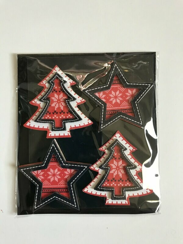Stikers de madera adhesivos