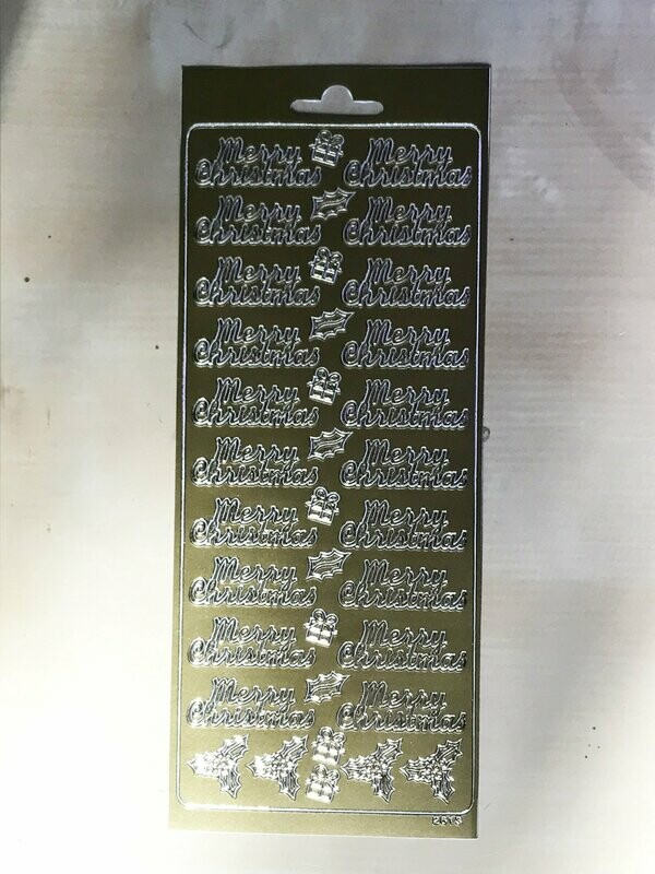 Stickers adhesivos dorados