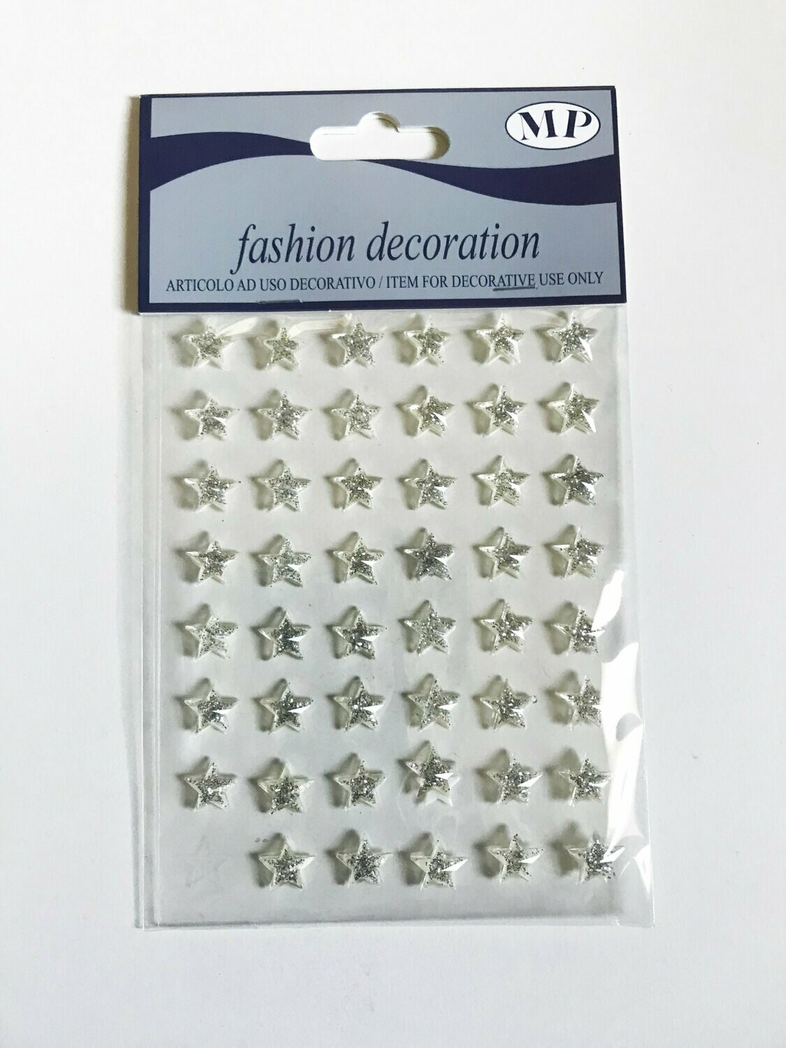 48 Estrellitas doradas en relieve autoadhesivas
