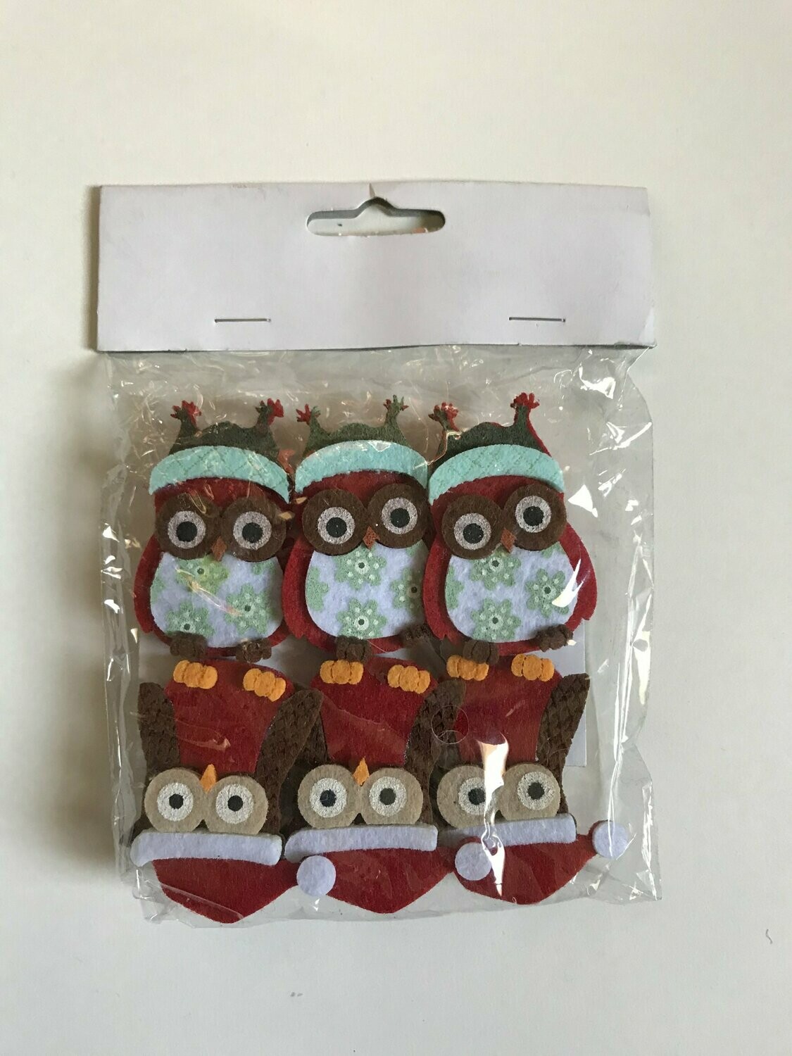 6 Pinzas de buhos