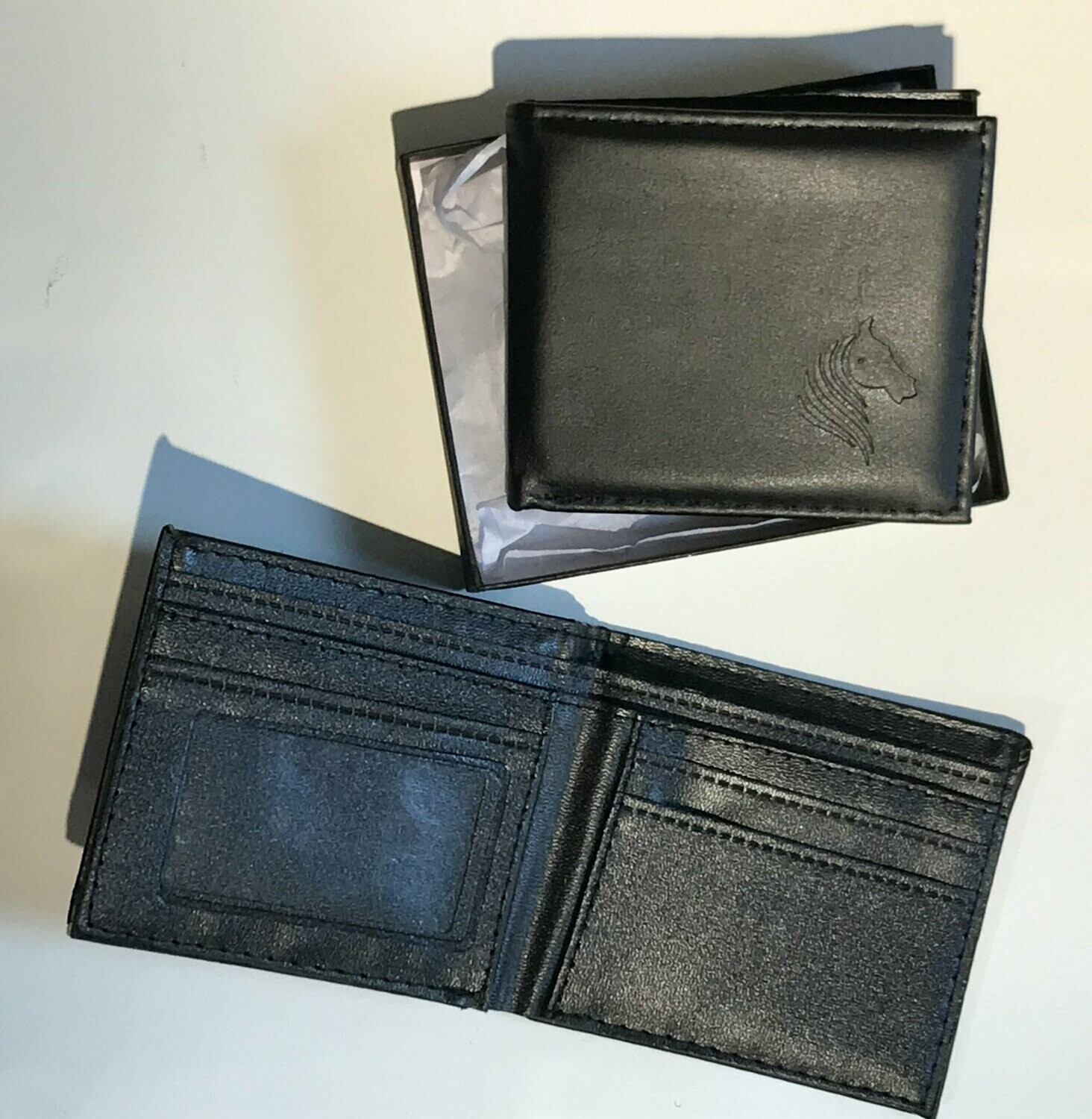 Cartera de cuero sintético