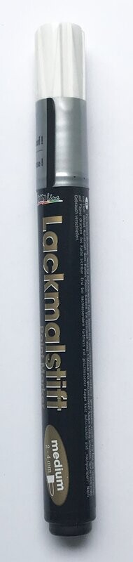 Rotulador pintura esmalte Blanco
