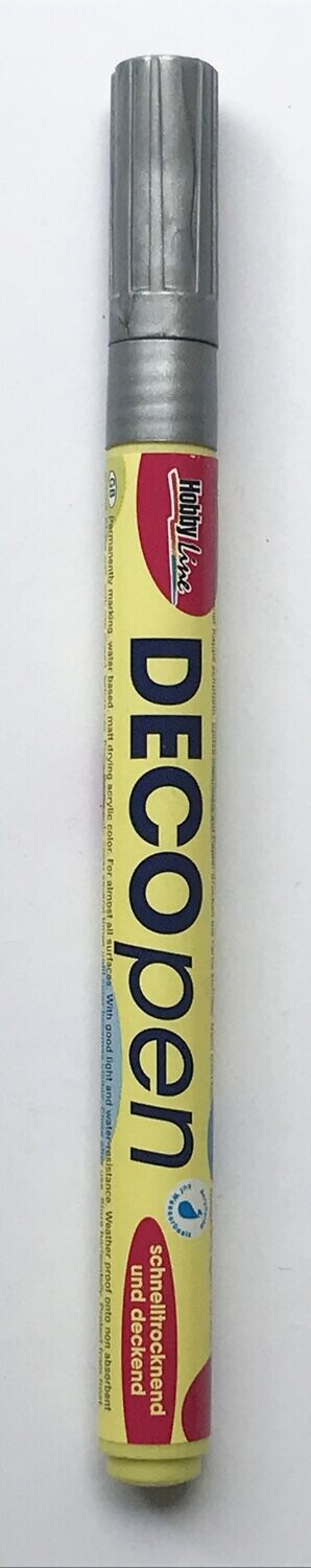 Rotulador pintura plata