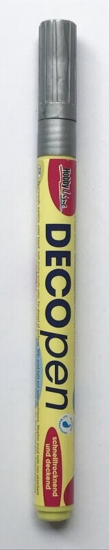 Rotulador pintura plata