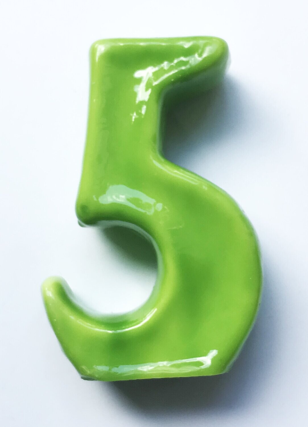 Vela número 5 grande