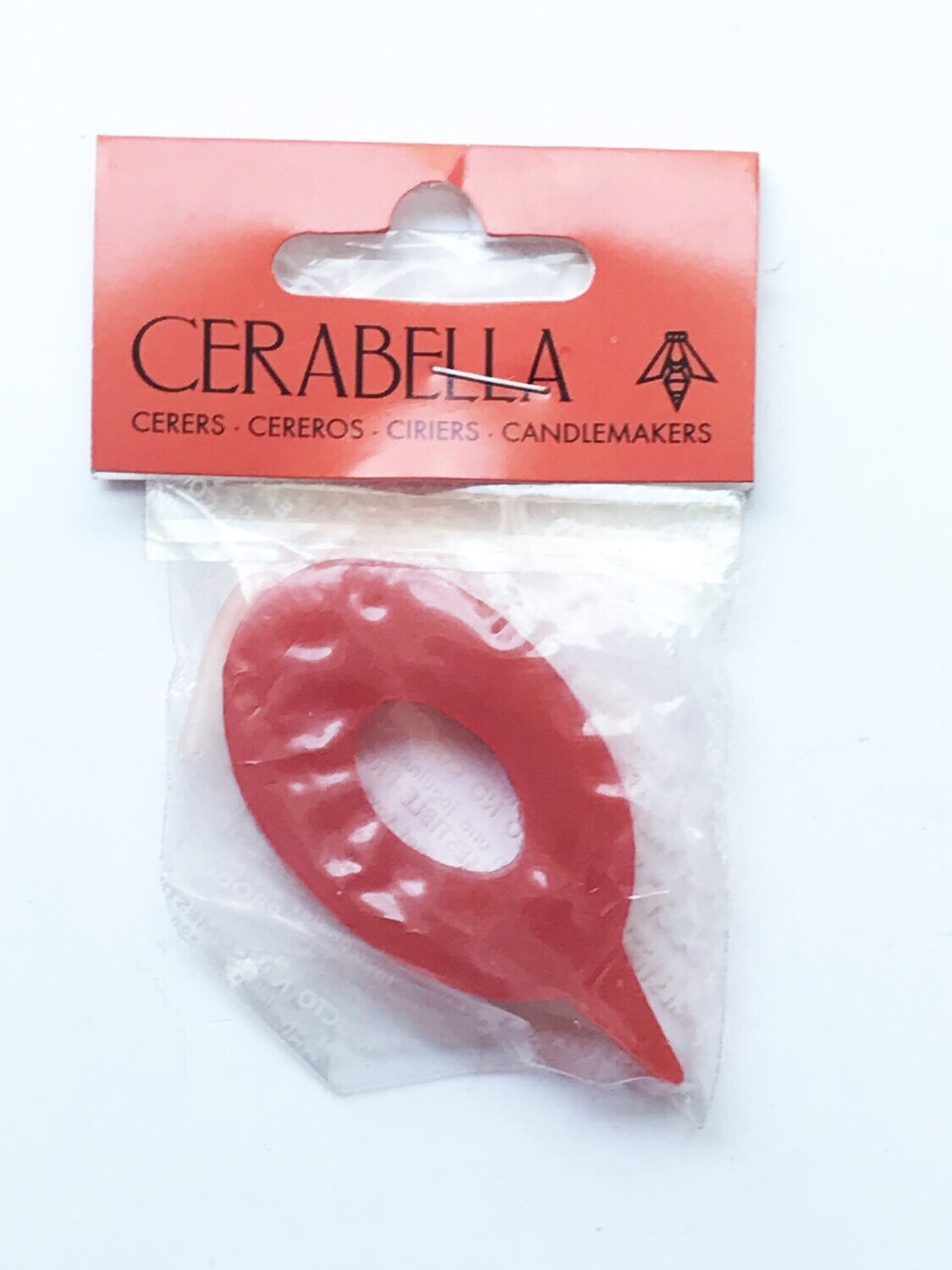 Vela 0 rojo