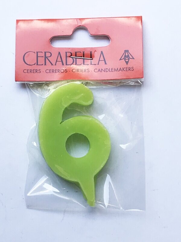 Vela 6 verde