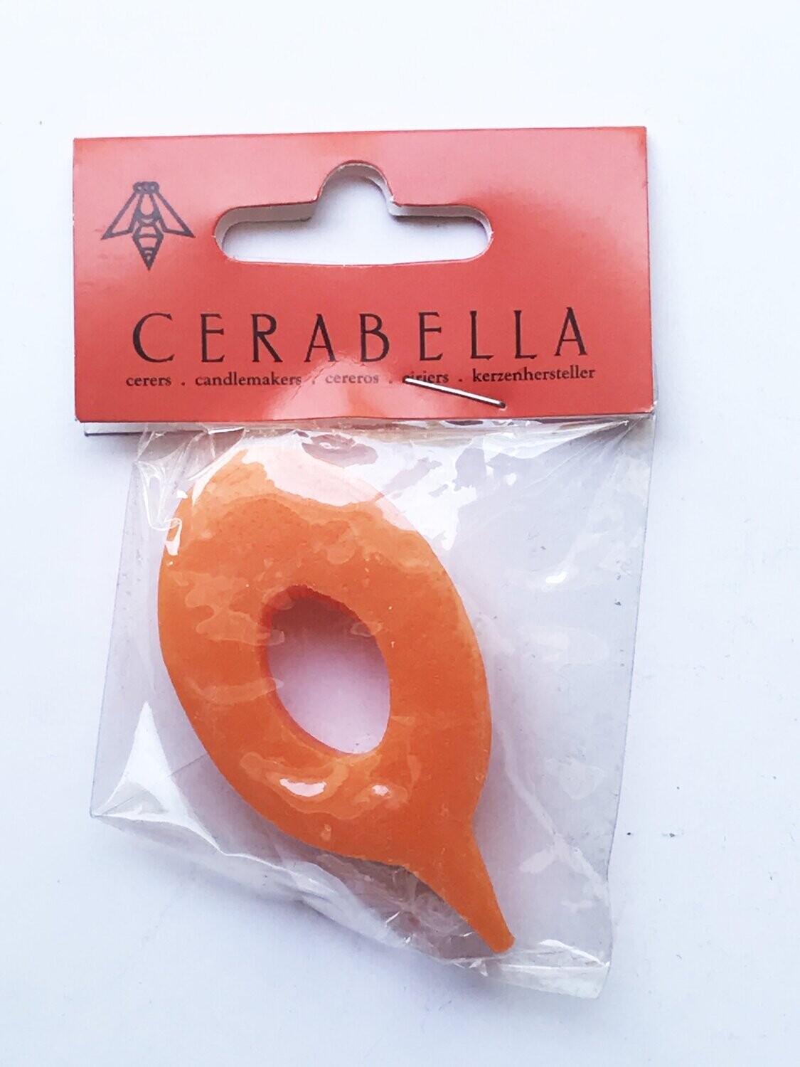 Vela 0 naranja