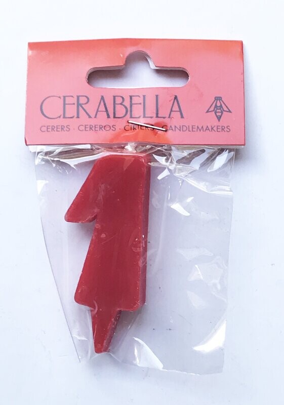 Vela 1 rojo
