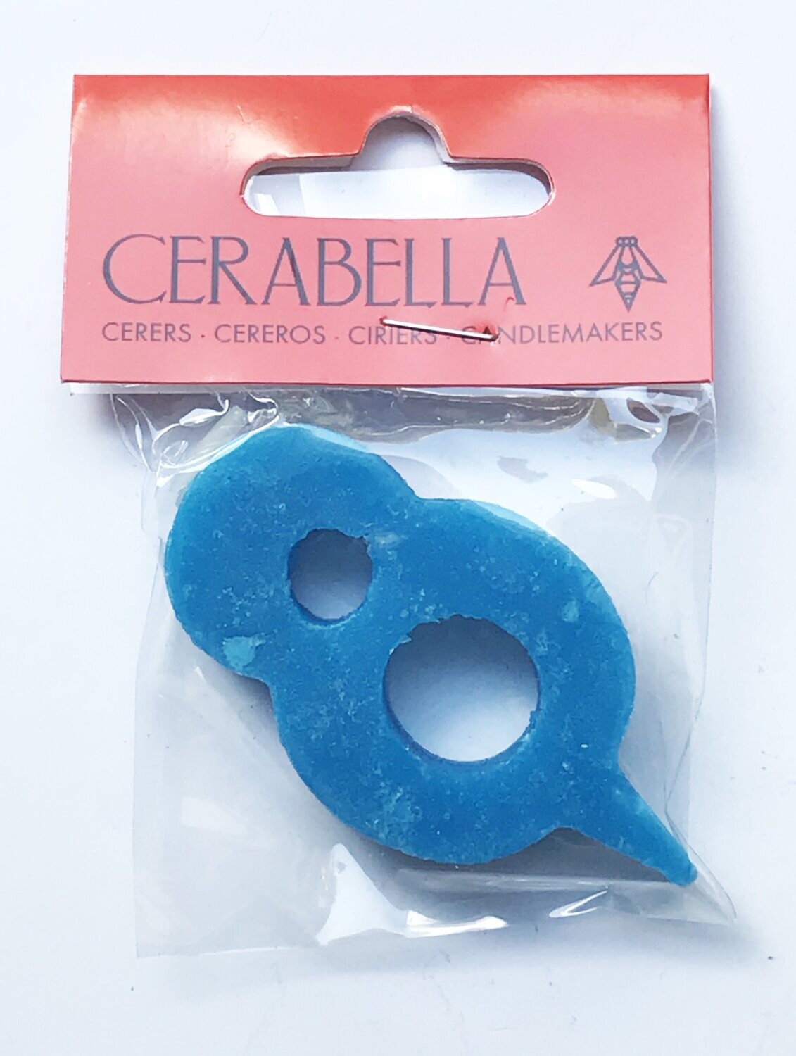 Vela 8 azul