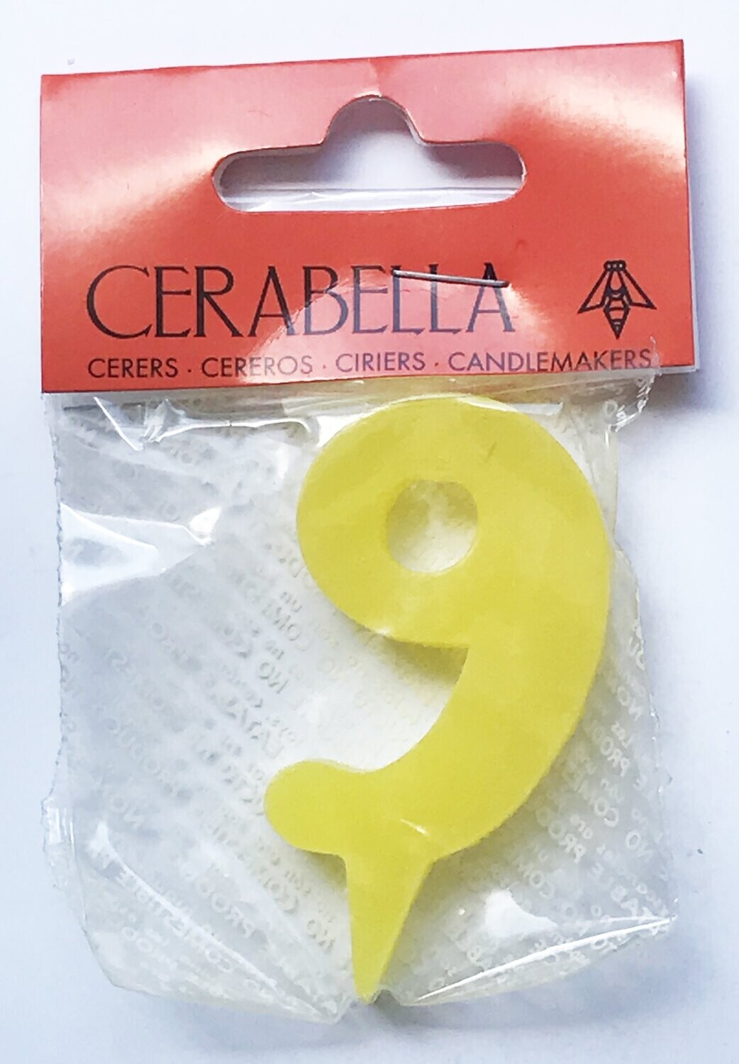 Vela 9 amarillo