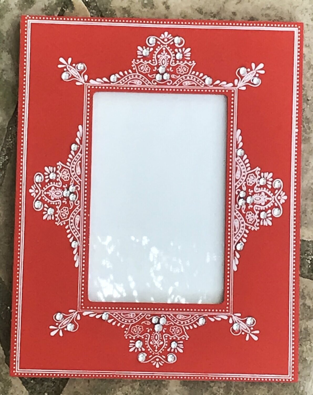Marco India rojo 10x15