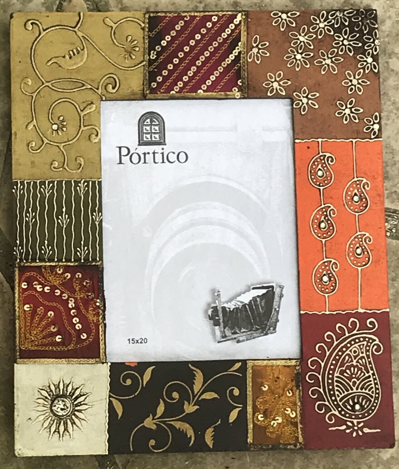 Marco Jaipur decorado 15x20