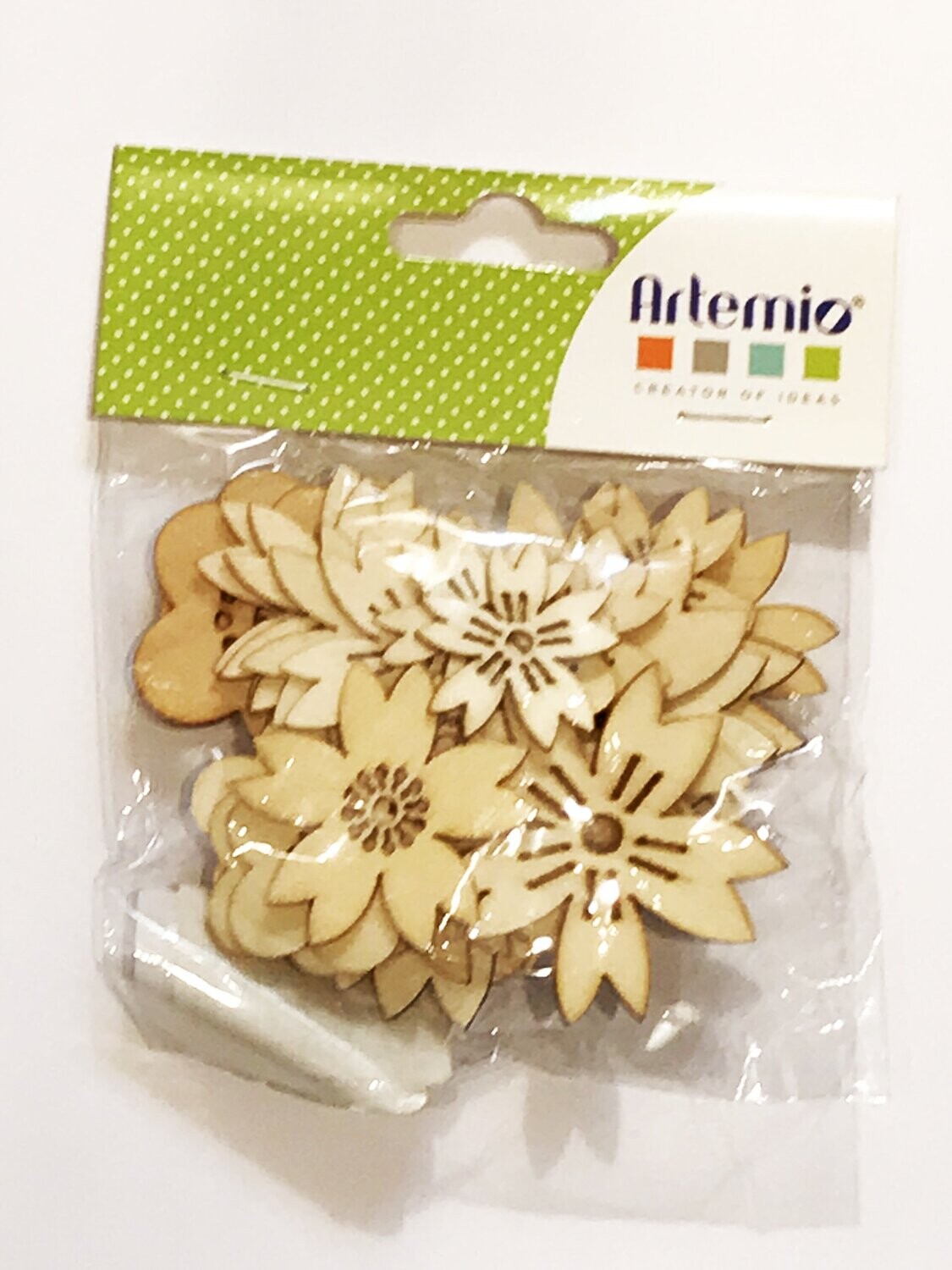 30 Flores de madera