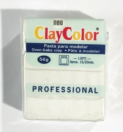 Pasta polimérica blanca