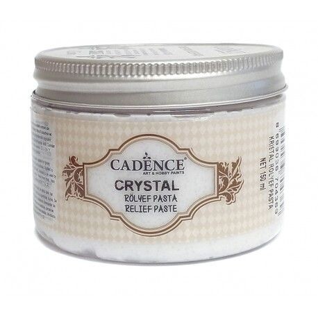Pasta relieve cristal granulada