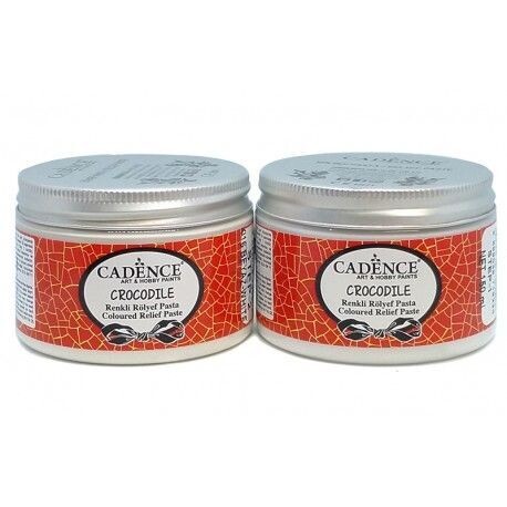 Pasta de relieve craquelado Cocodrilo