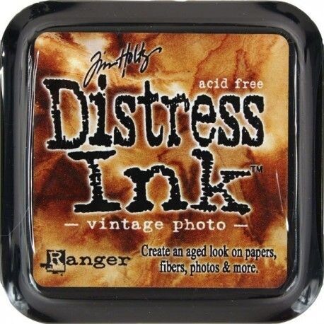 Distress Ink Vintage Photo