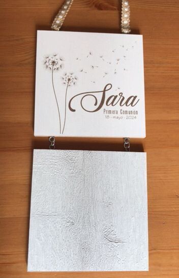 Portafoto de madera para colgar