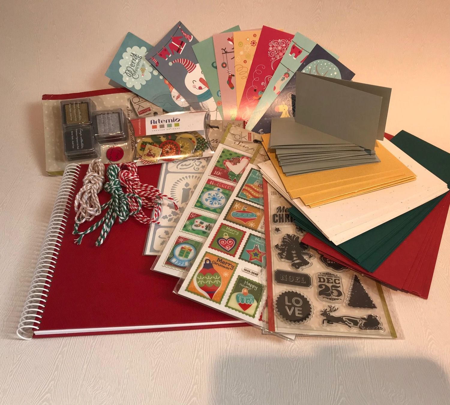 Kit scrap álbum+tarjetas
