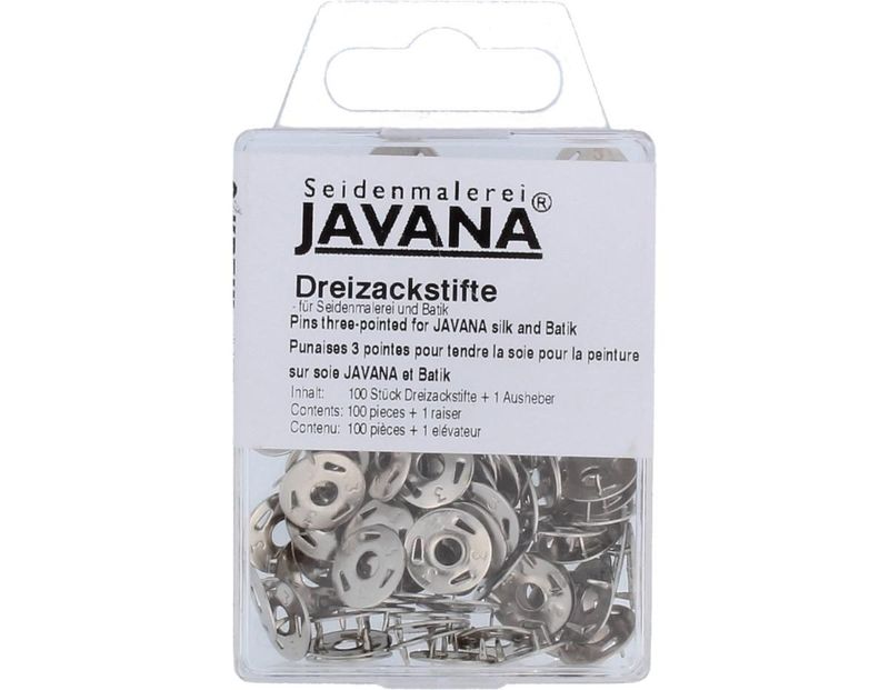 Chinchetas 3 puntas para seda