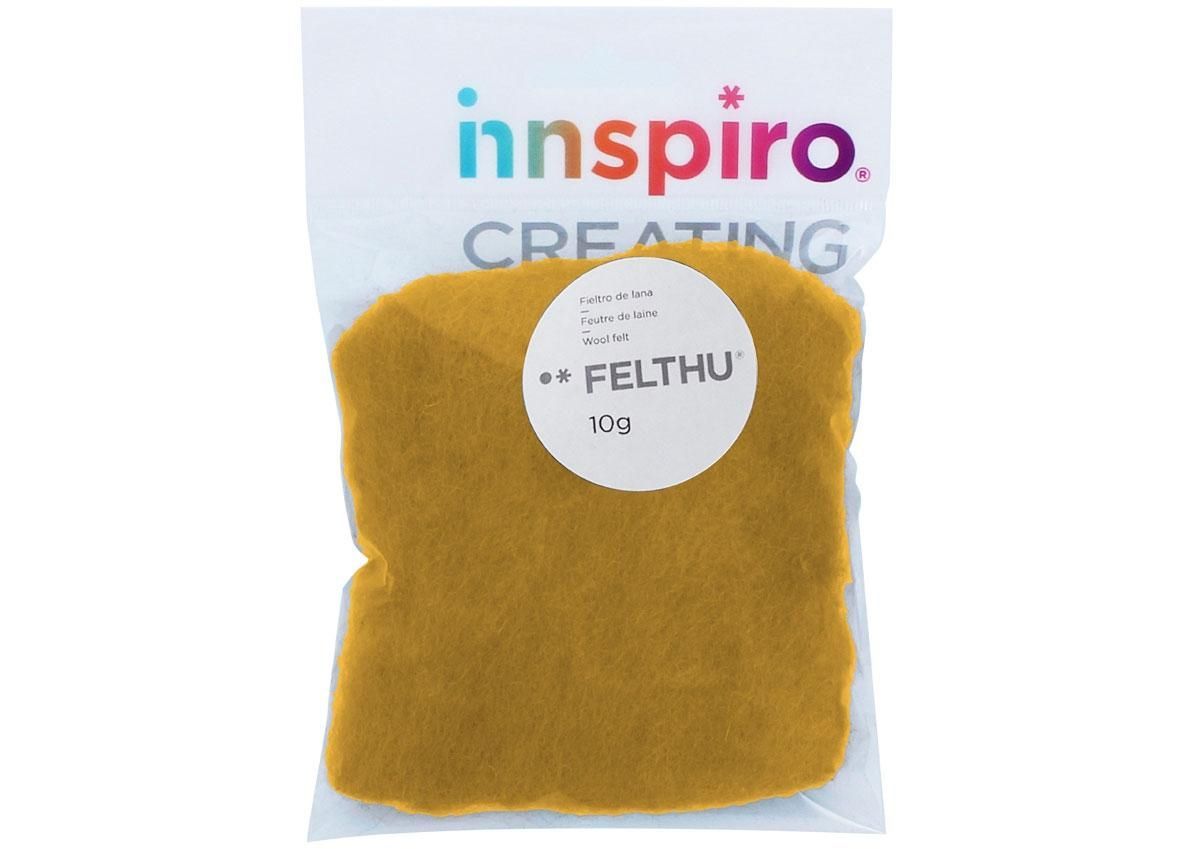 Fieltro lana ocre