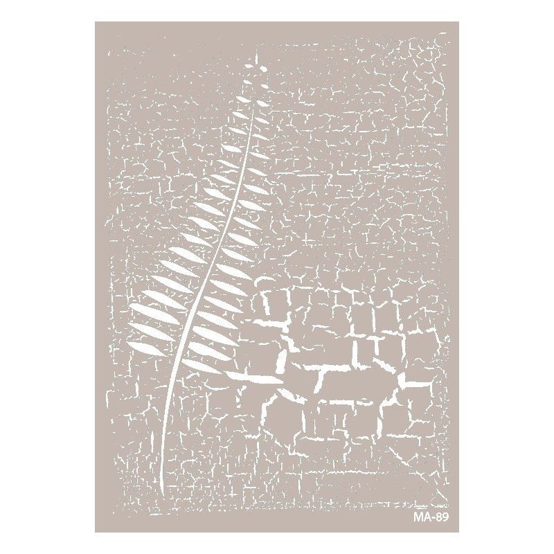 Stencil Mix Media 21x29cm